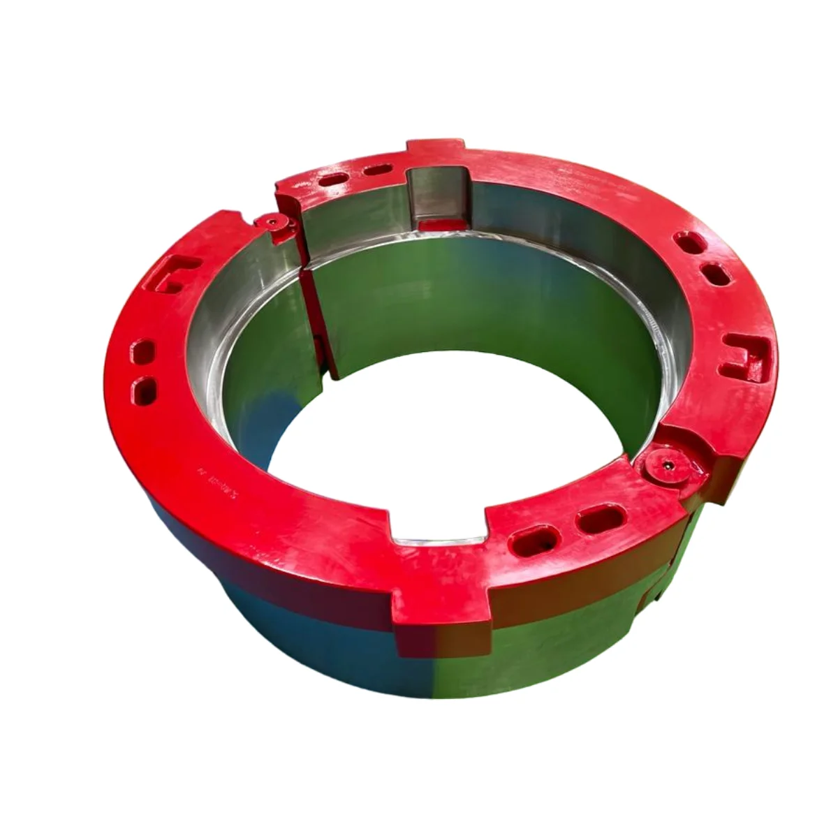 Equivalent adapter ring image featuring NOV, Wirth, DenCon, Varco, Oilwell, Emsco, HMH, National, Forum, and BVM brands.